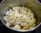 免疫回復！ほうれん草とクレソンのお味噌汁作り方2写真