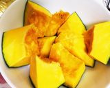 離乳食・幼児食★かぼちゃとツナのサラダ作り方1写真