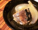 簡単！朝食、節約に♪大根と鯖缶の煮物作り方5写真