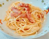厚切りベーコンとフレッシュトマトのパスタ作り方11写真