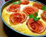洒落た林檎のケーキ作り方7写真