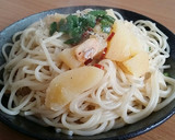 しらすと数の子の和風ペペロンチーノ作り方6写真