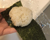 無塩！おにぎり海苔のためのおにぎり。作り方7写真