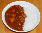 色々なテクが満載　でも普通のカレーライス作り方76写真