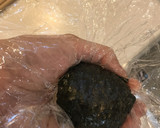 無塩！おにぎり海苔のためのおにぎり。作り方12写真