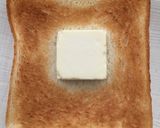 ジャムとクリチのトースト作り方1写真