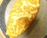 チーズオムレツのなめこバター醤油おろし作り方3写真