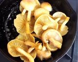 チーズオムレツのなめこバター醤油おろし作り方4写真