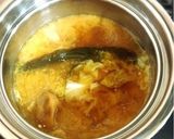 梅干しが隠し味!なめこの味噌カレー汁作り方2写真