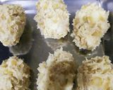 里芋(親芋)の鶏そぼろコロッケ作り方5写真