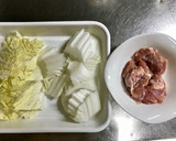 鶏ももと白菜のとろみ炒め作り方1写真