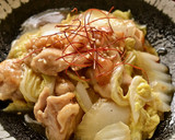 鶏ももと白菜のとろみ炒め作り方8写真