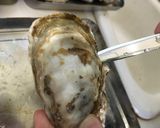 簡単 殻つき牡蠣むき方(殻付かき）作り方5写真