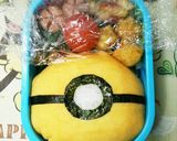 卵と海苔だけ！ミニオン弁当☆キャラ弁作り方14写真