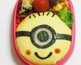 卵と海苔だけ！ミニオン弁当☆キャラ弁作り方17写真