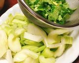 セロリ 鶏胸肉 塩炒め 塩麹 さっぱり作り方1写真