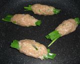 ニラ包み団子乗せカレーうどん作り方3写真