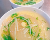 時短！柔らか大根の えのきと水菜あんかけ作り方5写真