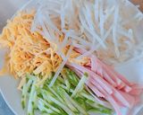 冷やし中華の具だけサラダ作り方4写真