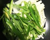 細切りじゃが芋とピーマン豚肉の青椒肉絲風作り方5写真
