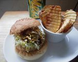 手作りバンズのメンチカツバーガー♪作り方4写真