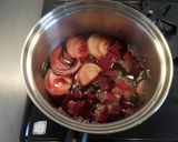 簡単★ビーツと豚肉の赤い煮物✿作り方2写真