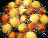 クリームチーズ入りのサーターアンダギー❕作り方4写真
