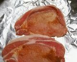 キャベツと豚肉のホイル焼き作り方2写真