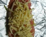 キャベツと豚肉のホイル焼き作り方4写真