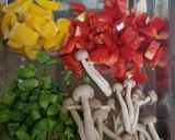 シーズニング使用のパエリア作り方1写真