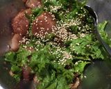 もどり鰹とわさび菜のベトナム風サラダ作り方5写真