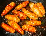 夏の夕食♪サクサク韓国オクラ豚バラ巻き♪副菜作り方2写真