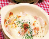ウインナーとうどんのチーマヨ焼き作り方4写真