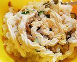 旨❤和風ポテトサラダwithいぶりがっこ作り方6写真