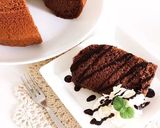 爽快♪チョコミント☆シフォンケーキ作り方20写真