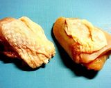 鶏もも肉の塩から揚げ☆作り方1写真