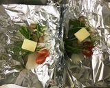鱈と野菜のホイル焼き作り方3写真