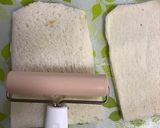 食パンラップ巻きホットサンド♪作り方3写真