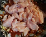 簡単♪鶏むね肉と玉ねぎの生姜ケチャップ煮作り方4写真