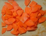 朝食♪豆苗とオクラ❀さつま揚げのお吸い物作り方1写真