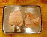 ふんわりチキンのりんごソース作り方1写真