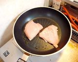 ふんわりチキンのりんごソース作り方4写真