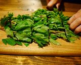 「明日葉ベーコン」作り方1写真