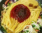 簡単!昔ながらのナポリタン❤作り方5写真