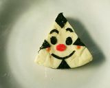 三角チーズでおむすびまん♪作り方2写真