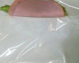 お弁当のすき間埋め!ハムフラワー✨作り方2写真