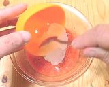いちごと豆腐のレアチーズケーキ作り方5写真