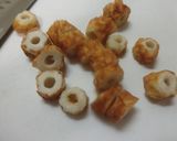 焼き鮭と小芋の粕(カス)汁 簡単、早い!作り方3写真