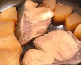 ぶり大根*フライパンで簡単に味しみしみ作り方4写真