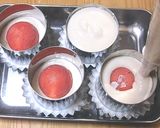 いちごと豆腐のレアチーズケーキ作り方15写真